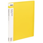 Okin Display Book A4 20 Pocket Yellow image