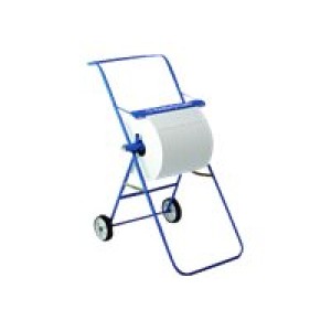 Kimberly Clark Professional Mobile Trolley Jumbo Wiper Roll Dispenser 4905 Blue