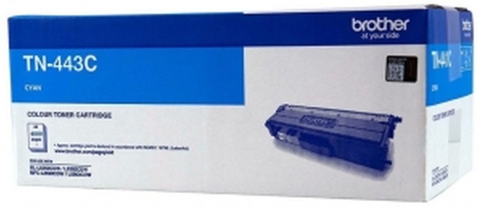 Brother Colour Laser Tn443 High Yield Toner Cyan