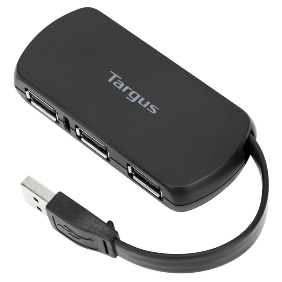 Targus 4 Port USB Hub Black