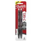 Sharpie S-Gel Gel Ink Pen 0.7mm Black Pack 2 image