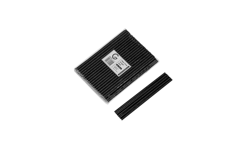 Green Choice Paper Straw 5mm Dia Black Carton 1000