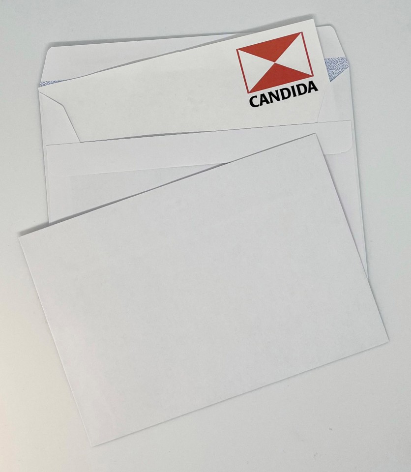 Candida Banker Window Envelope Self Seal 4111 C6 114mm x 162mm White Box 500