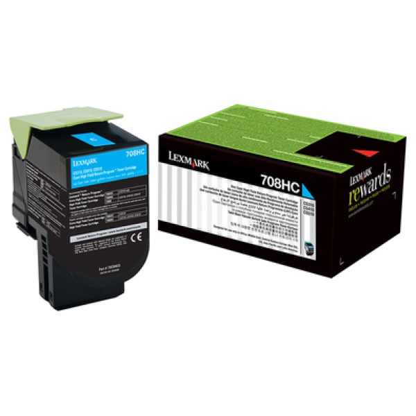 Lexmark Toner Cartridge 708HC Cyan