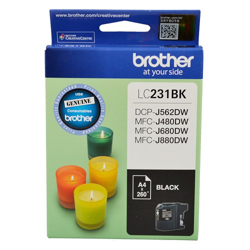 Brother Ink Cartridge LC231BK Black