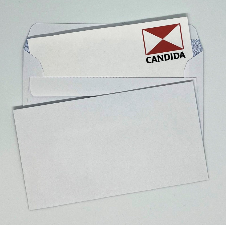 Candida Banker Envelope Self-Seal 1112 9S 92mmx165mm White Box 500