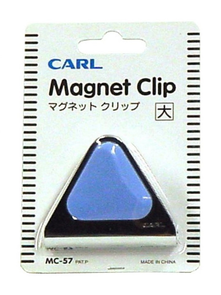 Carl Magnetic Clip MC57 Large 60mm Blue