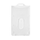 ID Card Holder Portrait 86 x 54mm Clear  image