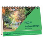 NXP New Zealand Bridges 2025 Calendar Desk image