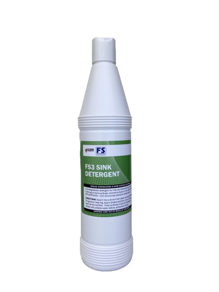 FS3 Sink Detergent 750ml Squeeze Bottle