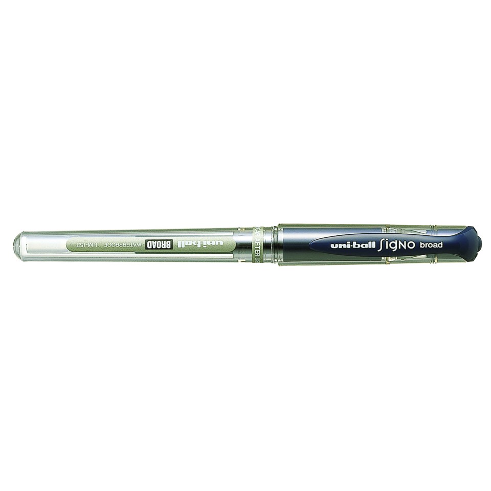 Uni-ball Signo Broad 1.0mm Capped Blue Black Um-153