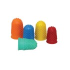 Rexel Finger Cone Assorted Sizes And Colours Pack 15 image