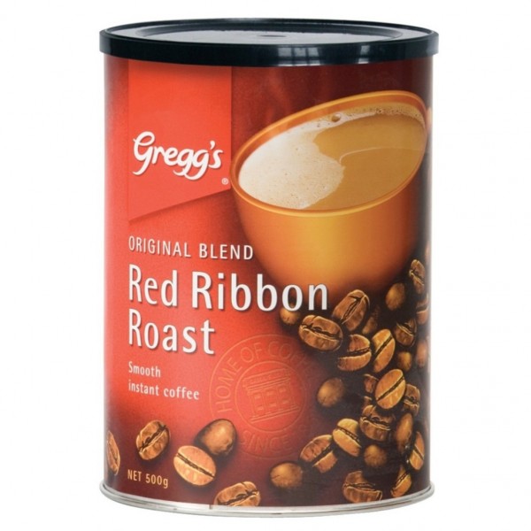 Greggs Red Ribbon Roast Instant Coffee Tin 500g