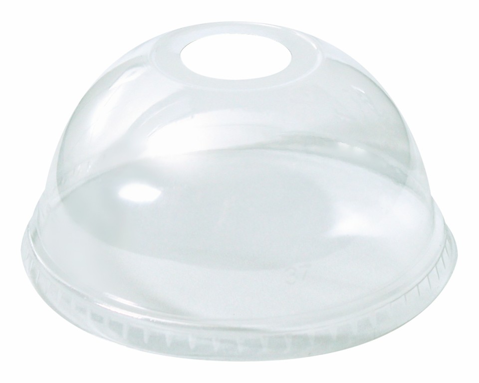 Huhtamaki PET Dome Lid Clear Carton 1000 