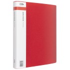 Icon Display Book With Insert Spine A4 60 Pockets Red image