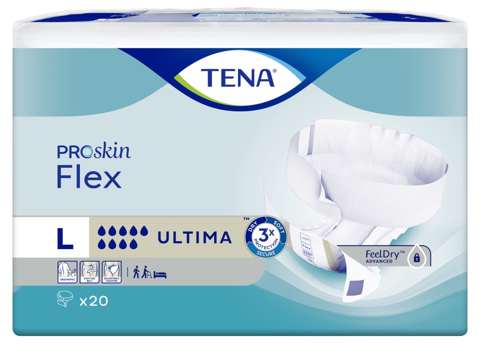 Tena Flex Ultima Large Pack of 20