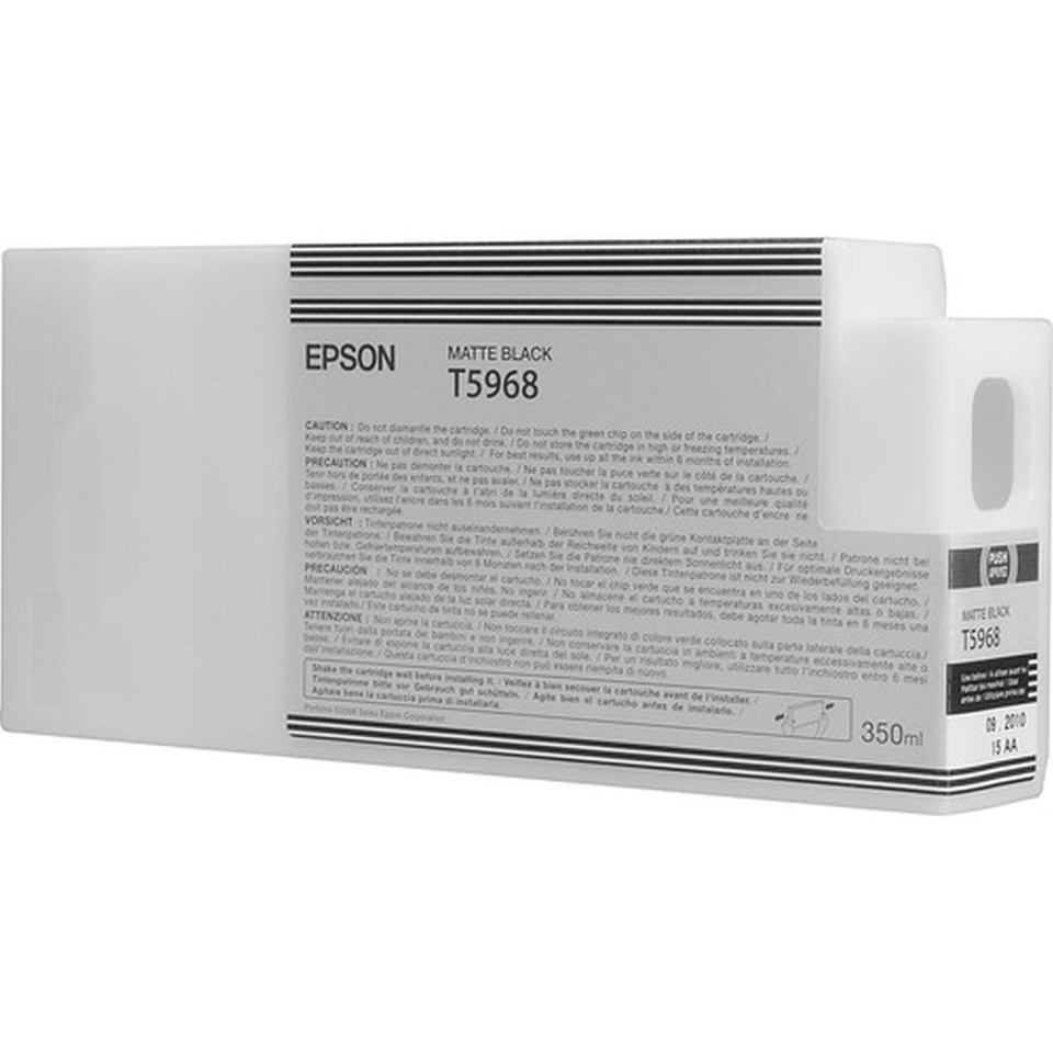 Epson Matt Black 350ml Ink T5968