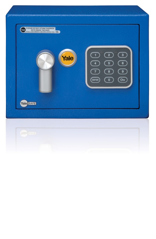 Yale Mini Safe 230Wx170Dmm Blue Each