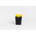 Method Yellow Mixed Recycling Open Lid Recycling Bin 20 Litre image