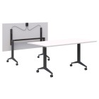 Boost Flip Table 1500Wx750Dmm White Top / Black Base image
