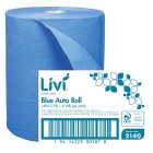 Livi Essentials Auto Cut Towel 2 Ply Blue 140 meter per Roll 2140 Case of 6 image