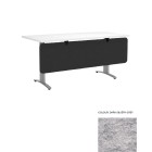 Desk Screen Below Desk 1800Wx440Hmm Dark Silvery Grey image