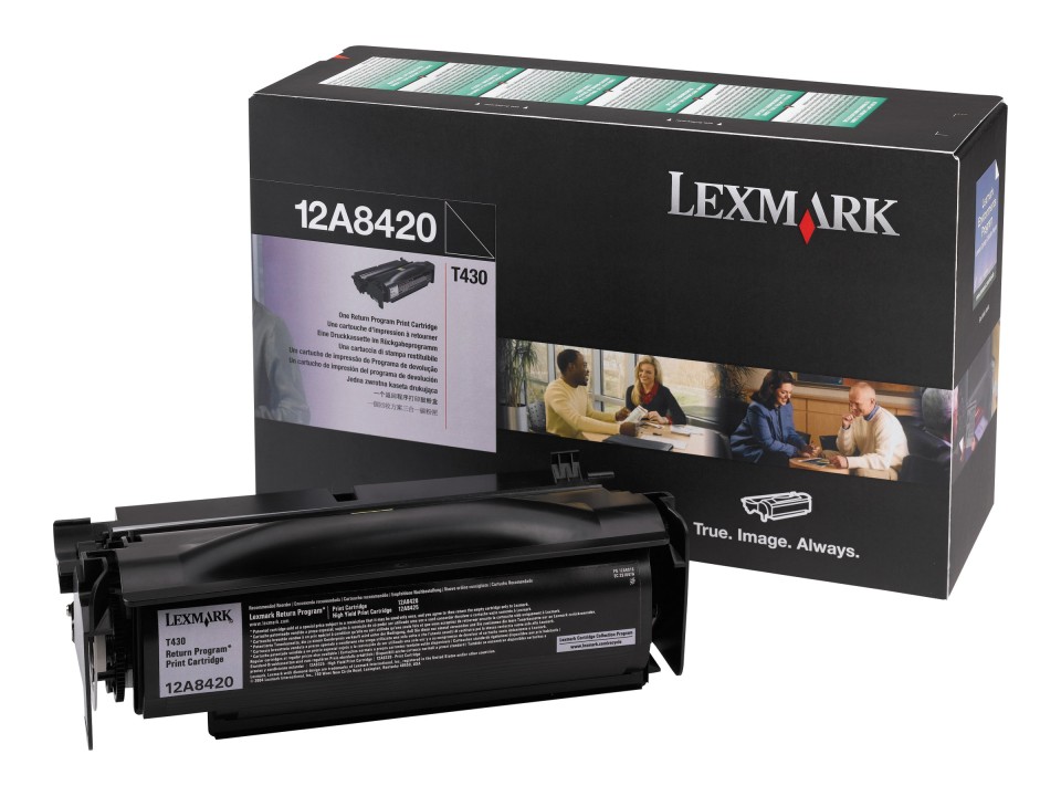 Lexmark Toner Cartridge 12A8420 Black