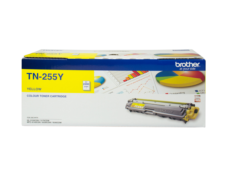 Brother Toner Cartridge TN-255Y Yellow