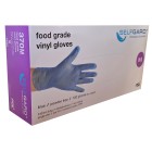 Pomona Food Grade Vinyl Gloves Powder Free Blue Box 100 Medium image