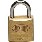 Lockwood Padlock Shackle Opening 25mm Brass image