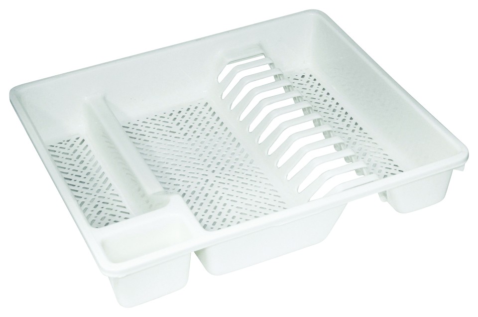 Connoisseur Dish Drainer Plastic White