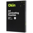Okin Laminating Pouches A4 125 Micron Pack 100 image