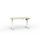 Knight Agile Boost Desk Electric White Frame image