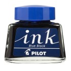 Pilot Fountain Pen Ink 30ml Bottle Blue Black image