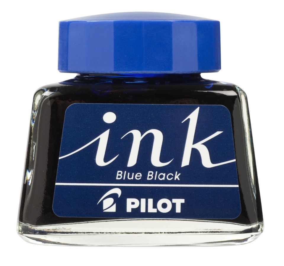 Pilot Fountain Pen Ink 30ml Bottle Blue Black