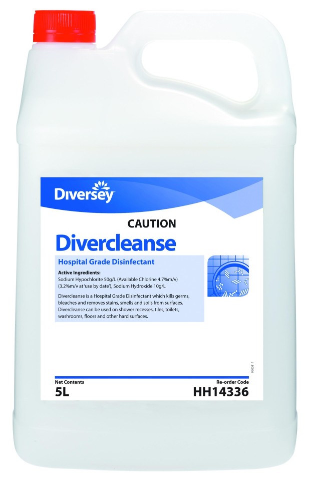 Diversey Divercleanse Hospital Disinfectant 5 Litre