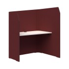 Sonic Focus Pod L/hand 1500/1300h x 1200l x 1000/625d Maroon Snow image