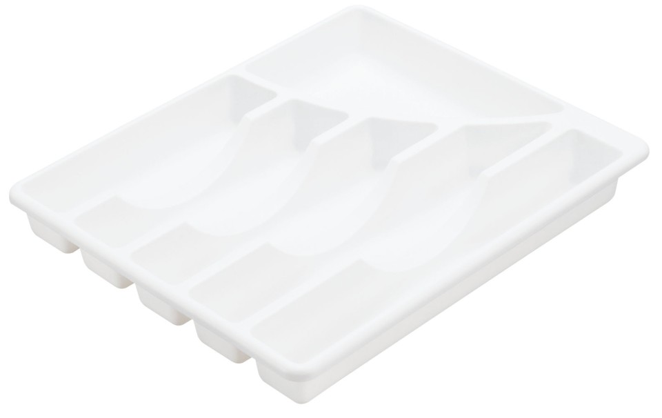 Sterilite Cutlery Tray 6 Compartment 350x300x50mm