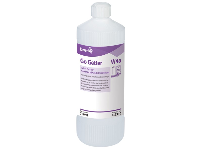 Go Getter Commercial Grade Disinfectant Toilet Cleaner 750ml