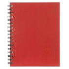Spirax 512 Spiral Notebook Hard Cover A4 200 Pages Red image
