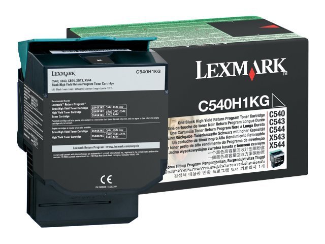 Lexmark Toner Cartridge C54x X54x Black