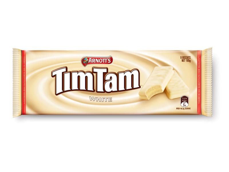 Arnotts 165G Tim Tam White Biscuits