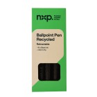 NXP Ballpoint Pen Retractable Recycled 1.0mm Black Pack 10 image