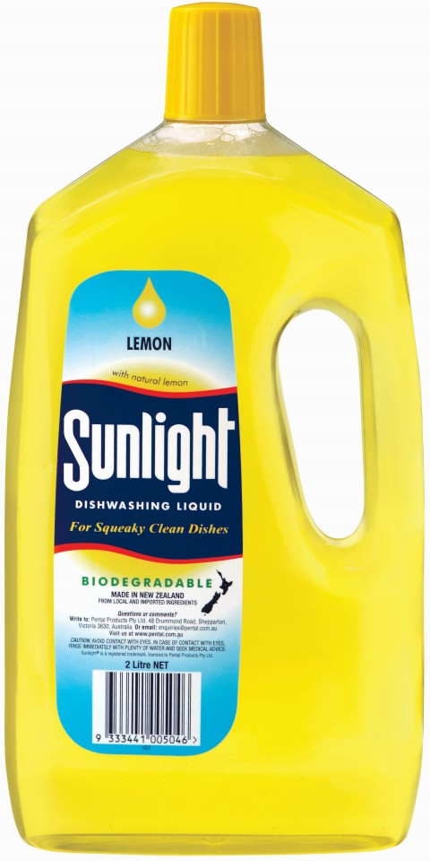 Sunlight Dishwashing Liquid Lemon 2 Litre