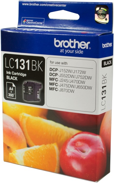 Brother Ink Cartridge LC131BK Black