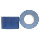 80 Mesh Rayon Rubber Cloth Tape 48mm x 30m Blue Roll image