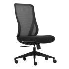 Mondo Riley Task Chair Mesh Black - Unassembled  image