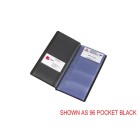 Marbig Business Card Holder PVC 208 Cards Black image