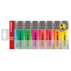 Stabilo Boss Highlighter Chisel Tip 2.0-5.0mm Assorted Colours Wallet 8 image