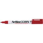 Artline 550A Whiteboard Marker Fine 1.2mm Red image